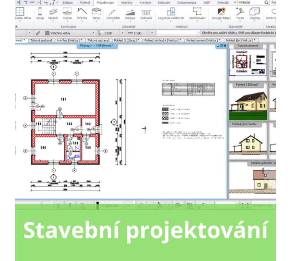 Archline Akademie: Kurz stavebního projektování BIM&CAD